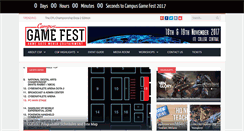 Desktop Screenshot of campusgamefest.org